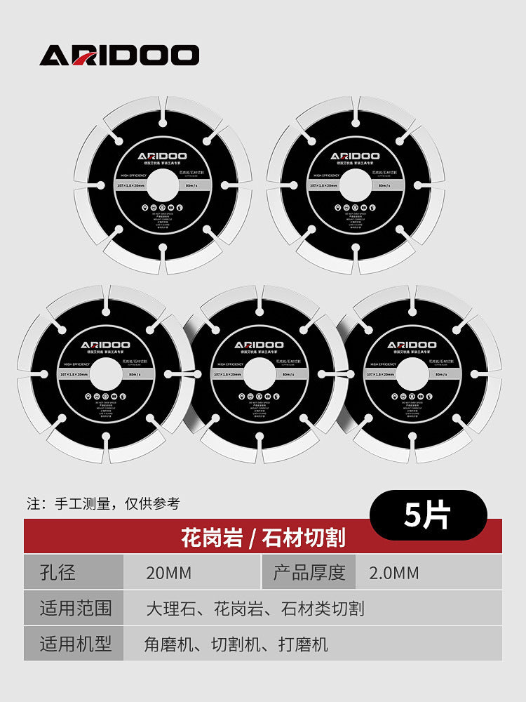 Angle Grinder Cutting Disc Grinding Wheel Disc 100 Type Metal Saw Blade Daquan Wood Stone Slicing Grinding Disc Grinding Disc
