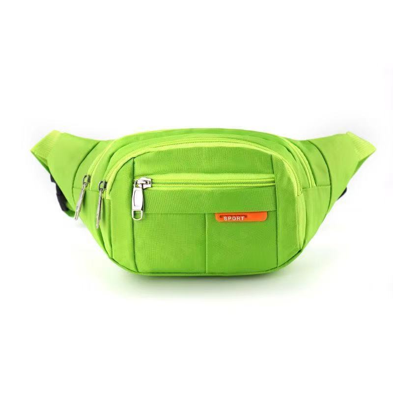 New fanny pack women's large-capacity multi-function anti-splashing water cashier business bag outdoor travel fashion mobile phone fanny pack men