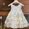 Girls' dress  summer new style chic butterfly wing super fairy cake dress
