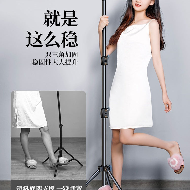 Mobile phone live broadcast bracket tripod selfie photo shooting tripod with filling light photography video outdoor multi-function