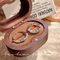 Micro-paved zirconia open ring - women's luxury, unique design, high-end feel, index finger ring, fashionable, minimalist, versatile jewelry accessory