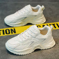 Men's shoes 2025 spring new trendy youth sports casual versatile height increasing ins white dad shoes