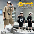 Boys' summer short-sleeve outfit:  new stylish, cool, and edgy summer clothes for older boys and big kids