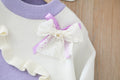 Girls' knitted sweater dress set - autumn/winter  collection - new year's style - little princess chic two-piece outfit
