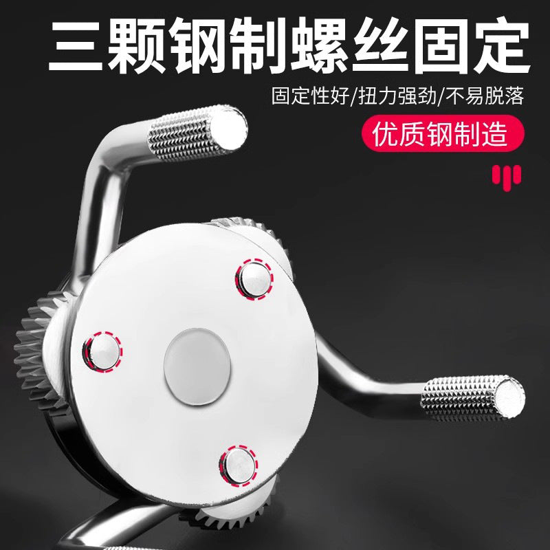 Three-jaw oil filter wrench, oil grid disassembly and assembly chain, machine filter tool, disassembly, adjustable special non-slip filter
