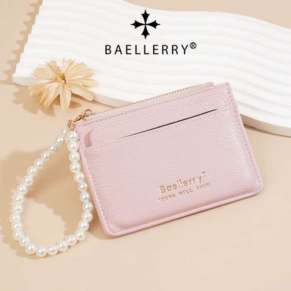 2025 new retro Korean version, women's zipper, student card bag, keychain, small change bag, ultra-thin bank card holder.