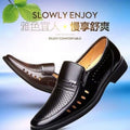 【military-grade leather shoes - premium quality】100% full grain cowhide leather, clearance sale! soft sole leather shoes for men, perfect for casual and business wear