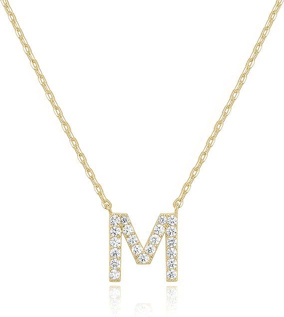 Amazon hot-selling exquisite diamond-studded 26-letter initial necklace - versatile choker necklace perfect for any occasion