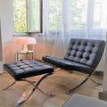Designer retro barcelona chair modern casual genuine leather barcon italian stylish single casual chair