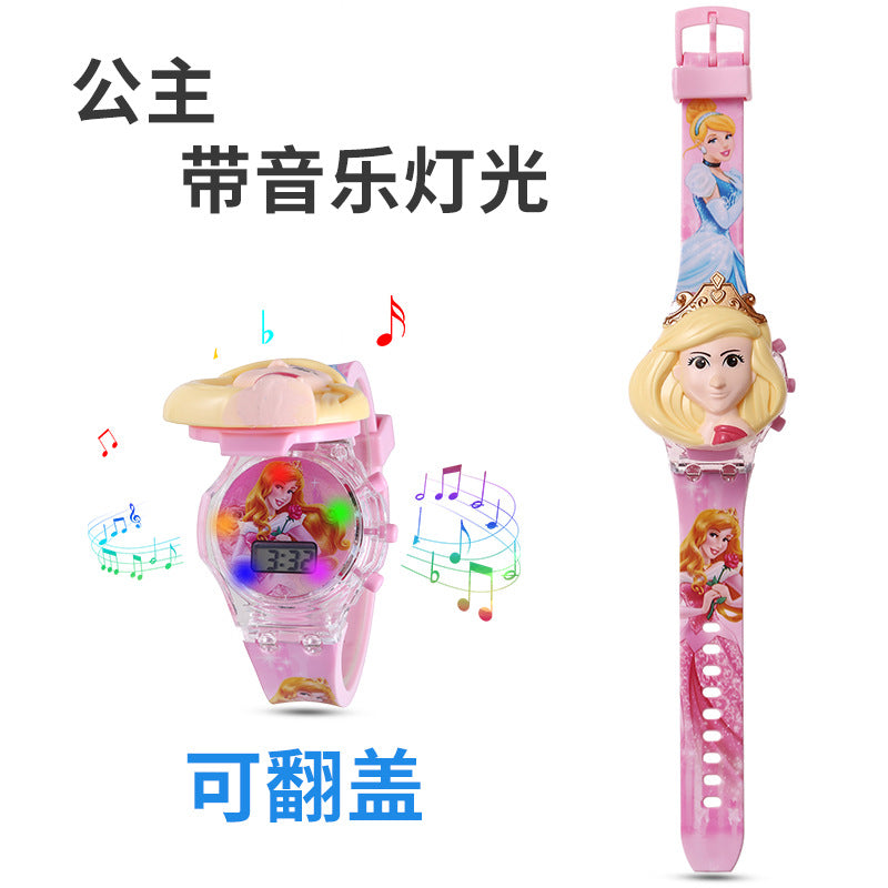 Kids' watch - cute sanrio design: cinnamoroll, kuromi - luminous, musical, cartoon electronic watch - perfect gift for girls