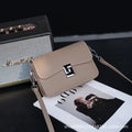 Top-grain leather korean style fashionclassy chain bag women's bag 2024 soft leather genuine leather shoulder crossbody small bag trendy