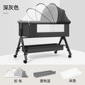 Baby crib convertible bed mobile foldable multifunctional cradle newborn bedside bed cross-border hot-selling baby bed