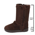 Exportthick sole snow boots fur all-in-onewinter style fleece-linedthickenedpetitesheattechnortheast cotton shoes knee high boots