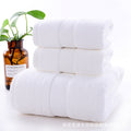 Pure cotton black towel bath towel square towel combination soft water-absorbent thickened hair sticker code amazon hot-selling bath towel