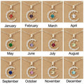 Birthstone necklace set wholesale - european & american cross-border, light luxury, niche design, diamond-studded moon & star pendant necklace for women