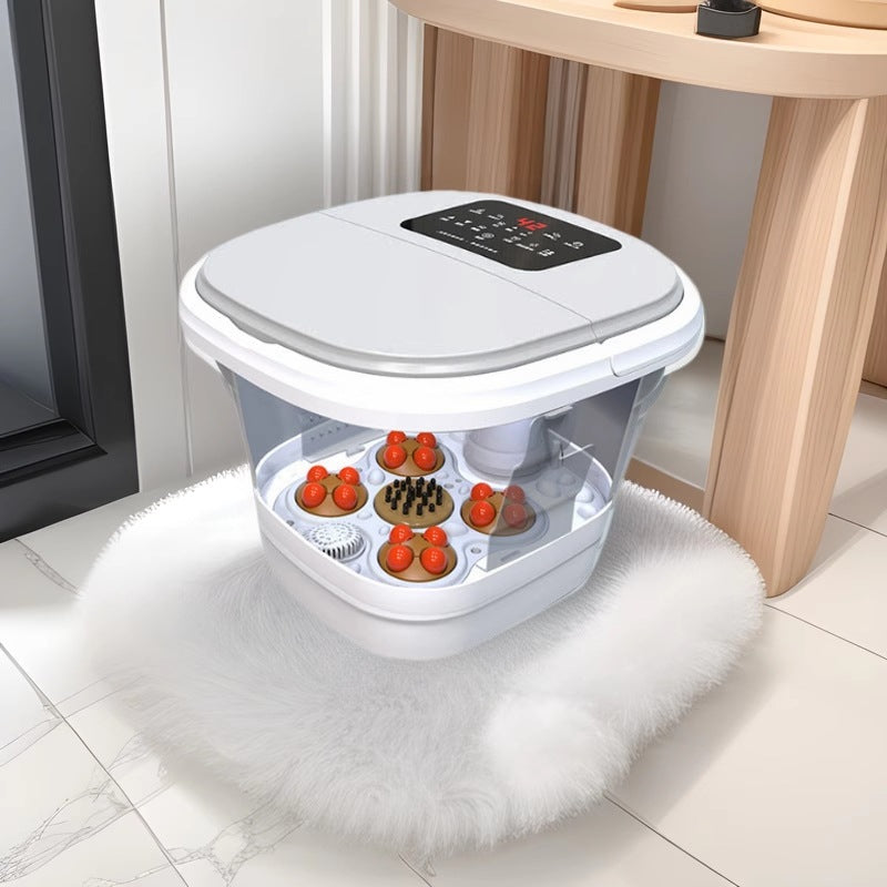 foldable foot bath electric for home fully automatic massage foot bucket deep bucket portable heated foot bath wholesale