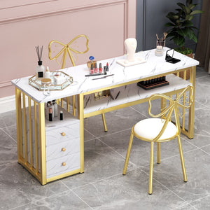 Nail art table nail art shop special table japanese style popular table chair single double light luxury casual modern nail art table