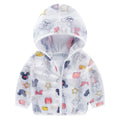 Summer kids' sun protection clothing, boys' and girls' outdoor outerwear, baby beach sunscreen hoodie, air conditioning shirt - dropshipping available