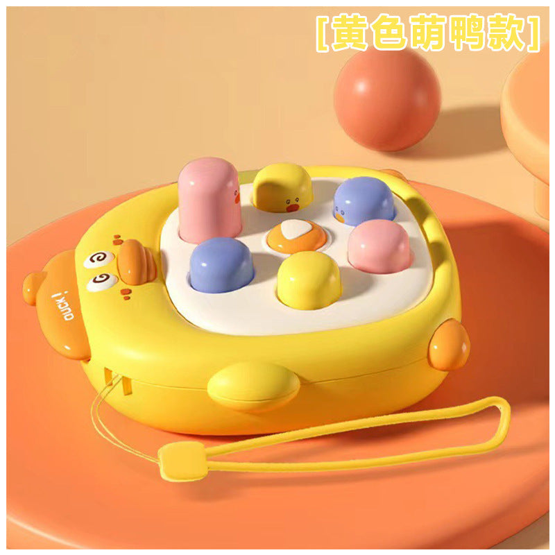 Palm whack-a-mole press and play: early education & brain development toy for babies & toddlers (0-1 year olds) - finger press fun for 6-month-olds & 8-month-olds