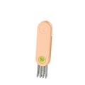 Multifunctional cup lid brush cleaner, cup brush gadget, insulated cup cartoon style 3-in-1 gap cleaning brush, bottle brush