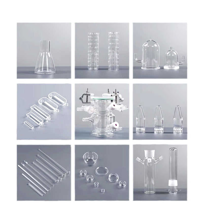 Specific quartz material, high temperature and corrosion resistance, laboratory instruments and research equipment for various college students to study