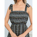 Aliexpress cross-border new original digital floral print vacation dress
