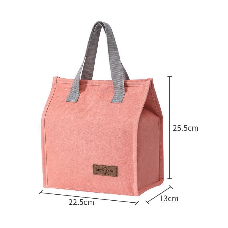 Beilian Hand Carry Bento Bag Japanese Style Portable Lunch Box Bag Thickened Aluminum Film Lunch Bag Student Handheld Bento Bag