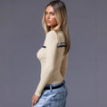 european and american cross-border new women's long-sleeved autumn/winter independent knit sweater