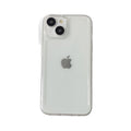 Large hole transparent space case for iphone 17 air, apple xs max, minimalist anti-drop soft protective cover