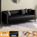 Sofa small apartment rental house living room casual modern apartment durable cat scratch leather sofa double three-person small sofa