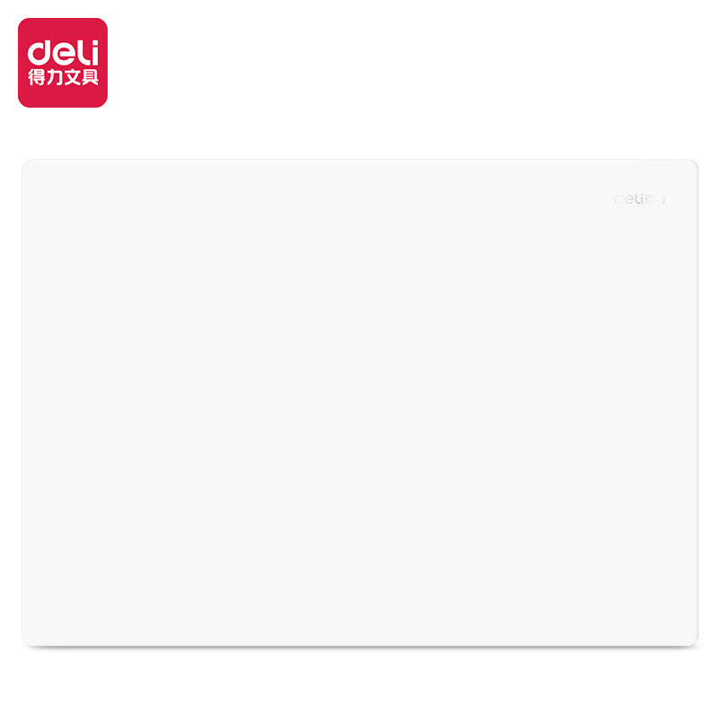Deli Stationery 72657 Desktop Soft Pad Transparent A2 Student Writing Pad Writing Silicone Exam Pad Book