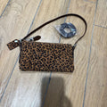 Genuine leather leopard print phone bag - cowhide suede fashion new women's bag - high-end, retro, versatile crossbody bag - trendy