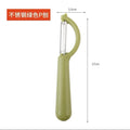 Stainless steel multi-purpose peeler - kitchen gadget for home use - potato, fruit, and vegetable peeler - fruit knife - melon peeler