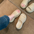 "eva platform sandals with hidden wedge heel - women's 2025 summer collection: comfortable, stylish, and perfect for beach & outdoor wear"