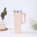amazon large-capacity 40oz ice cup 304 stainless steel handle thermos cup outdoor car water cup