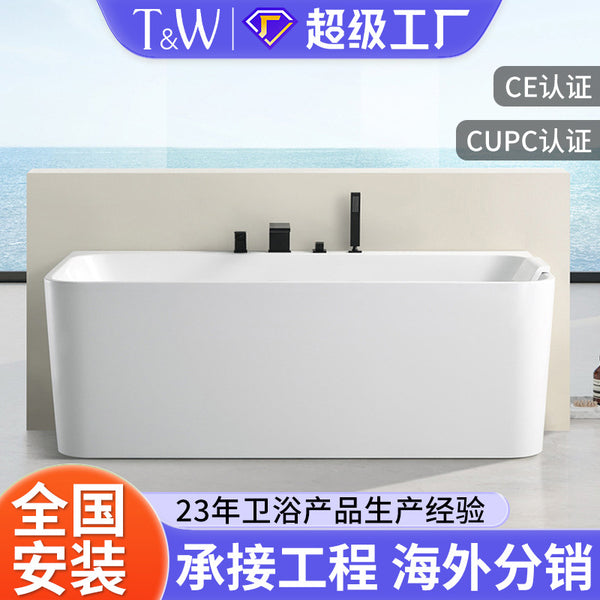 Travel Cross-border Hotel B & B Jacuzzi Acrylic Independent Intelligent Thermostatic Factory Direct Sales