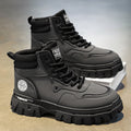 Men's shoes: new autumn 2025 men's martin boots - trendy, versatile work boots, slip-resistant, wear-resistant, thick-soled desert boots