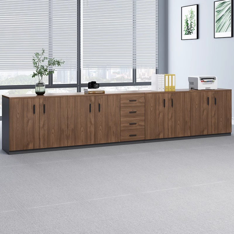Office file cabinet wooden low cabinet floor cabinet storage cabinet partition cabinet with lock information cabinet printer storage cabinet
