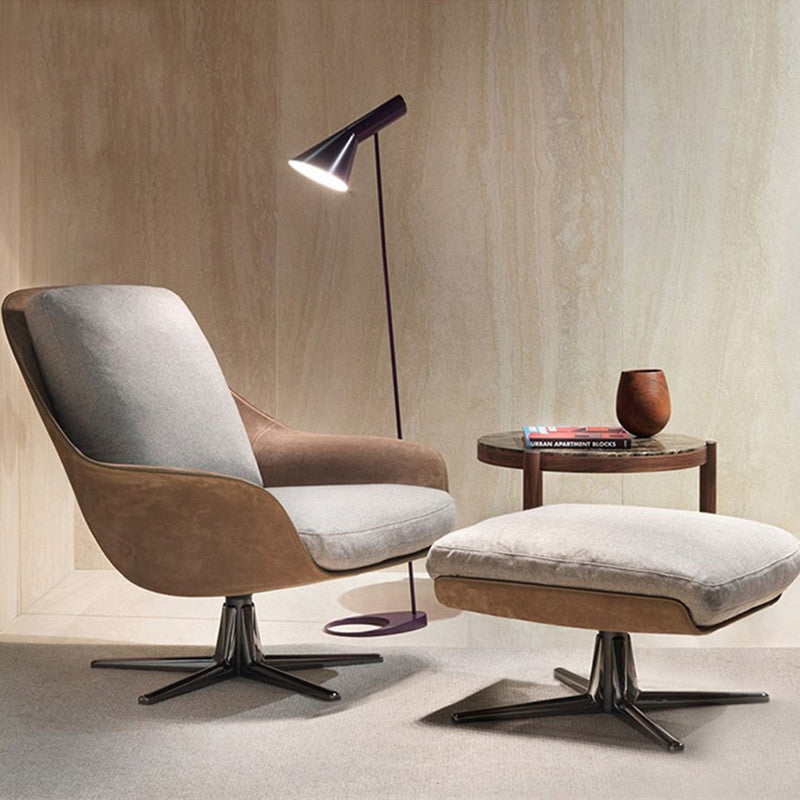 Italian minimalist sofa chair, simple modern design, suitable for apartments, villas, and casual lounging. designer fashion living room chaise lounge