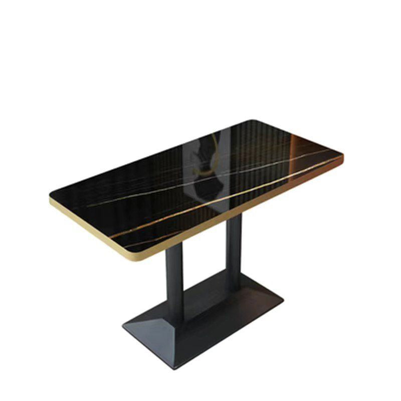 Coffee shop bar lounge table and chair set, pub, western restaurant, bbq, bubble tea shop sofa, retro casual dining booth