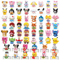 Compatible with lego micro building blocks, educational assembly toys, gifts for kids, cartoon figures, boys and girls, perfect for street vendors