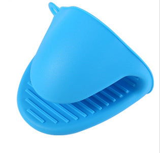 Heat-resistant oven mitts, kitchen utensil clips, silicone non-slip baking oven microwave plate grippers, 43g