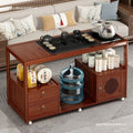 Movable tea table for home small tea table water kettle all-in-one tea cabinet tea cart kung fu tea set suit new chinoiserie coffee table