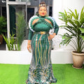 dressexport african plus size long skirt women's christmas partysexy dress