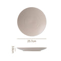 10inch shallow plate-yellow