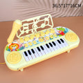 Tiktok hot seller: kids' multifunctional electronic keyboard toy with microphone - beginner-friendly piano for girls ages 0-6