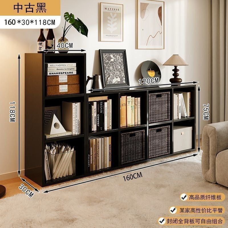 Kalak cabinet bookcase bedroom cabinet bedside display cabinet storage cabinet floor-standing wall plaid living room shelf
