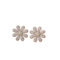 hot-selling diamond casual sunflower necklace accessible luxury niche jewelry for women with high-end sense of elegant and non-fading suit