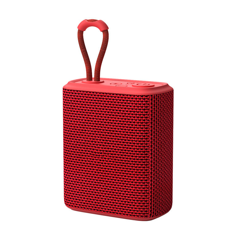 New wireless bluetooth speaker - fabric, portable, waterproof, compact stereo sound, deep bass, "little cannon" design, card playback