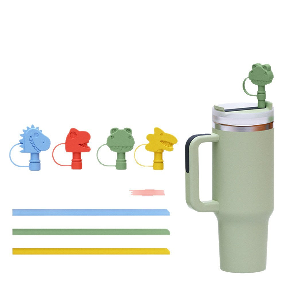 Adapted to Stanley Bingba Cup Ice Grid Multifunctional Leak-proof Medicine Box Storage Coffee Funnel, Straw Silicone Cup Lid